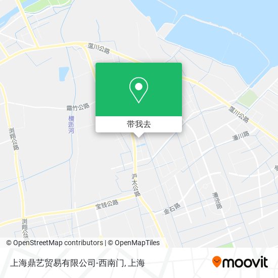 上海鼎艺贸易有限公司-西南门地图