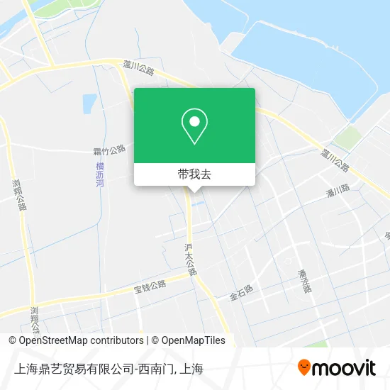 上海鼎艺贸易有限公司-西南门地图