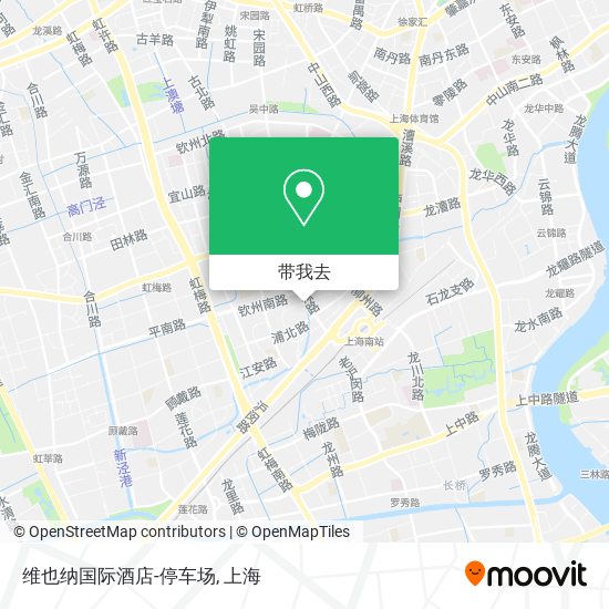 维也纳国际酒店-停车场地图