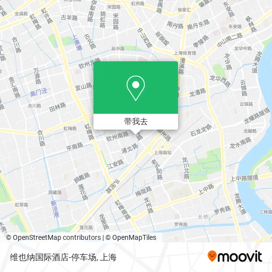 维也纳国际酒店-停车场地图
