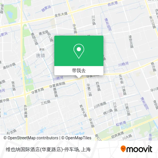 维也纳国际酒店(华夏路店)-停车场地图