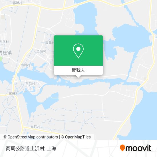 商周公路道上浜村地图