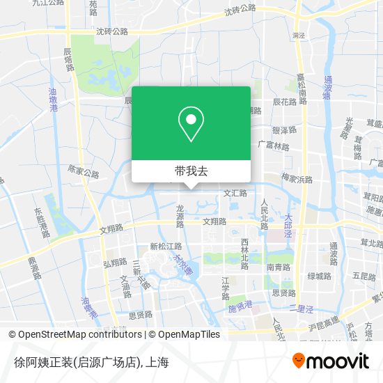 徐阿姨正装(启源广场店)地图