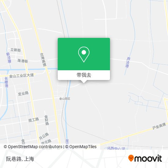 阮巷路地图