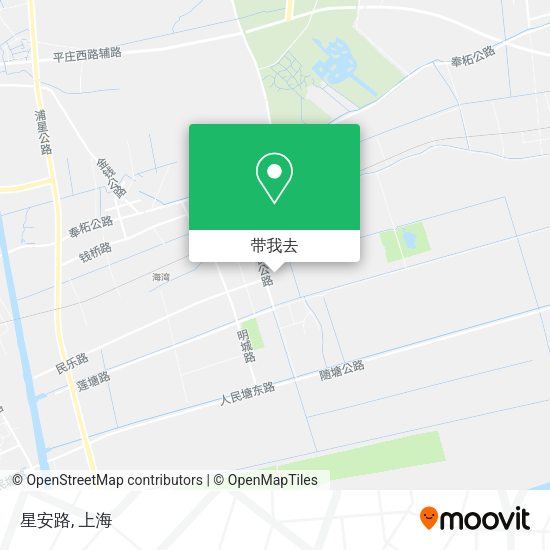 星安路地图