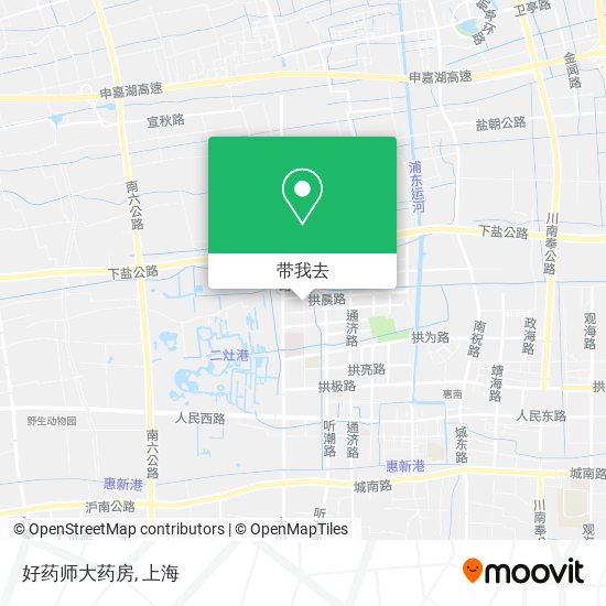 好药师大药房地图