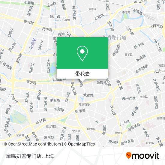 靡嗏奶盖专门店地图