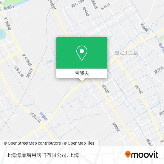 上海海靡船用阀门有限公司地图