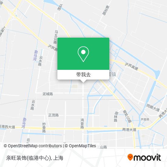 亲旺装饰(临港中心)地图