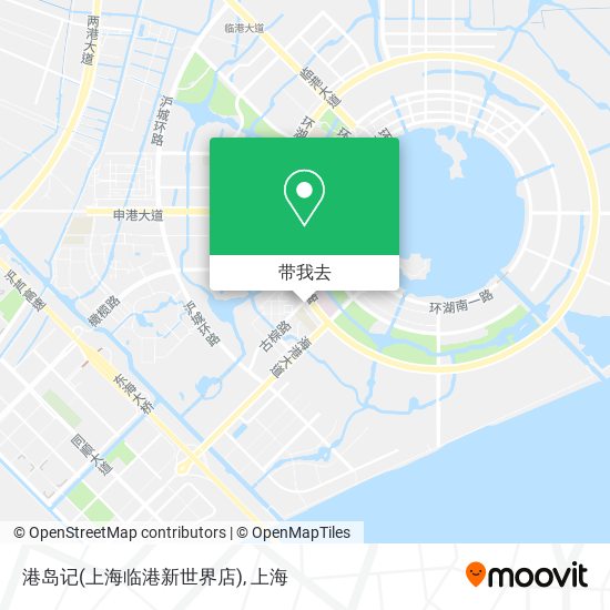 港岛记(上海临港新世界店)地图