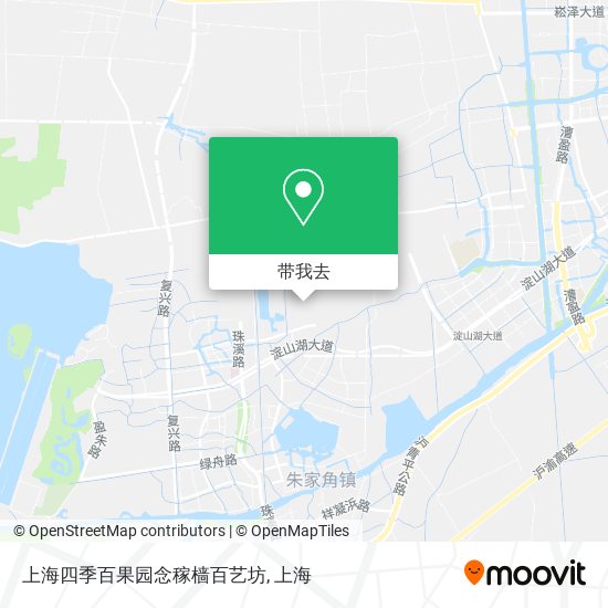 上海四季百果园念稼樯百艺坊地图