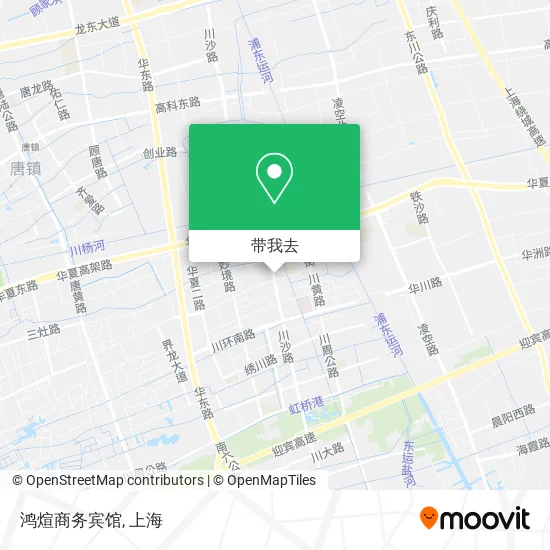 鸿煊商务宾馆地图