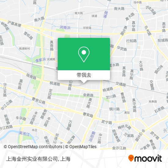 上海金州实业有限公司地图