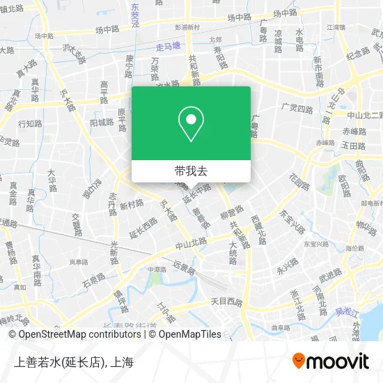上善若水(延长店)地图