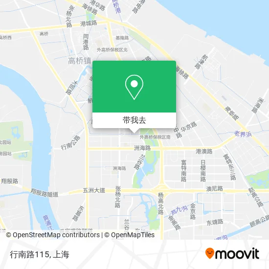 行南路115地图