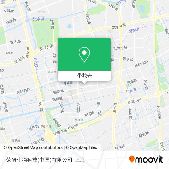 荣研生物科技(中国)有限公司地图