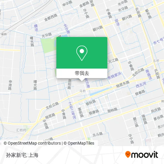 孙家新宅地图