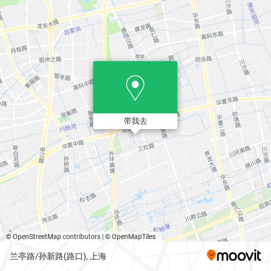 兰亭路/孙新路(路口)地图