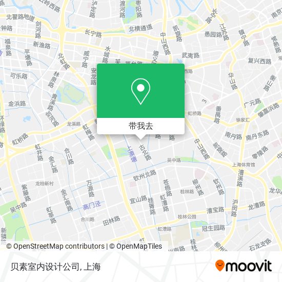 贝素室内设计公司地图