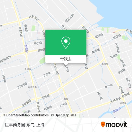 巨丰商务园-东门地图