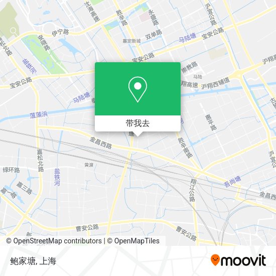 鲍家塘地图
