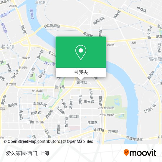 爱久家园-西门地图