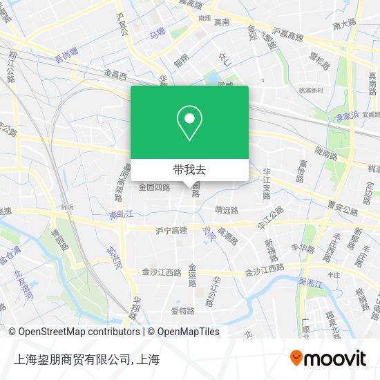 上海鋆朋商贸有限公司地图