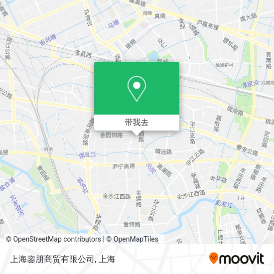 上海鋆朋商贸有限公司地图