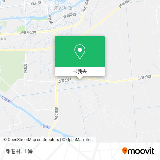 张巷村地图