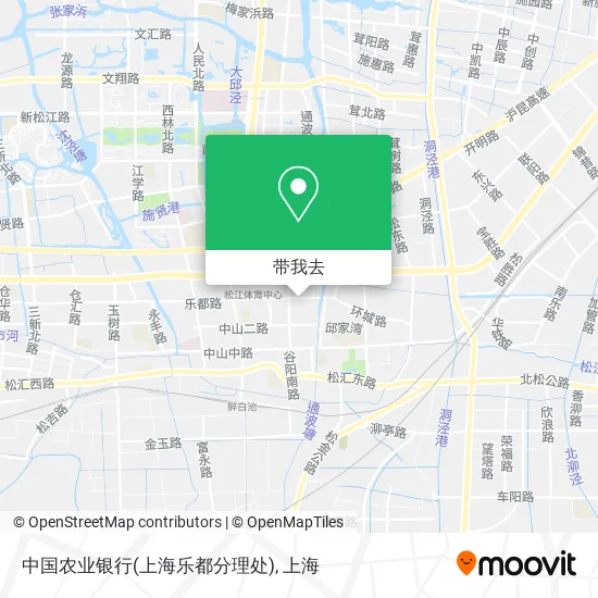 中国农业银行(上海乐都分理处)地图