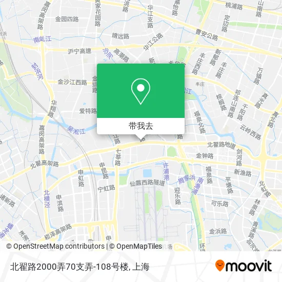 北翟路2000弄70支弄-108号楼地图