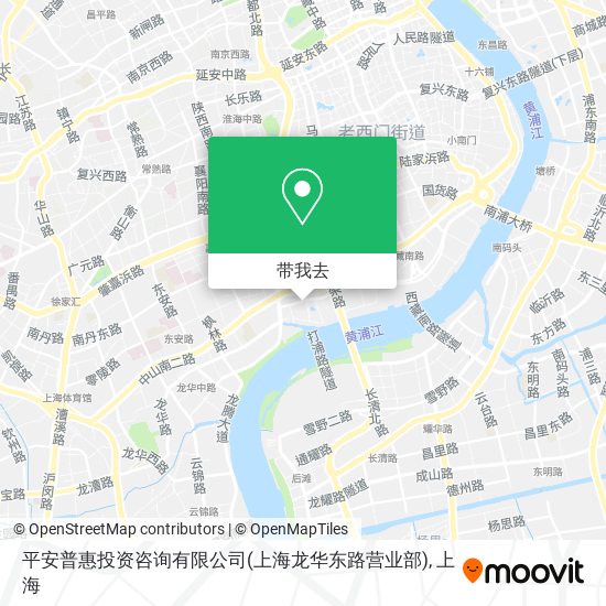 平安普惠投资咨询有限公司(上海龙华东路营业部)地图