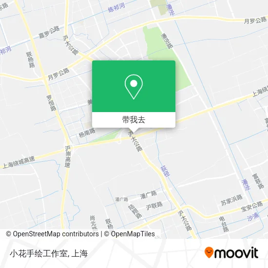 小花手绘工作室地图