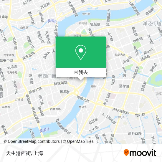 天生港西街地图