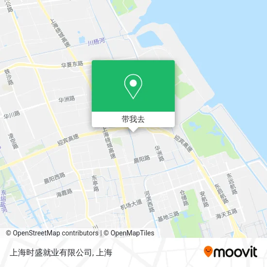 上海时盛就业有限公司地图