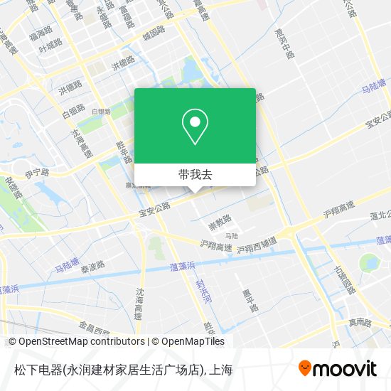 松下电器(永润建材家居生活广场店)地图