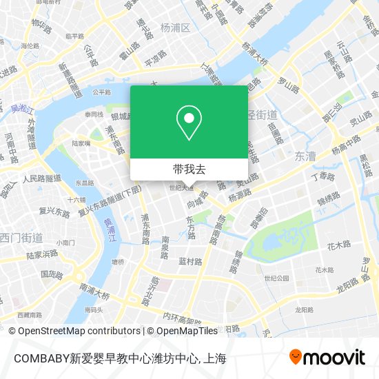 COMBABY新爱婴早教中心潍坊中心地图