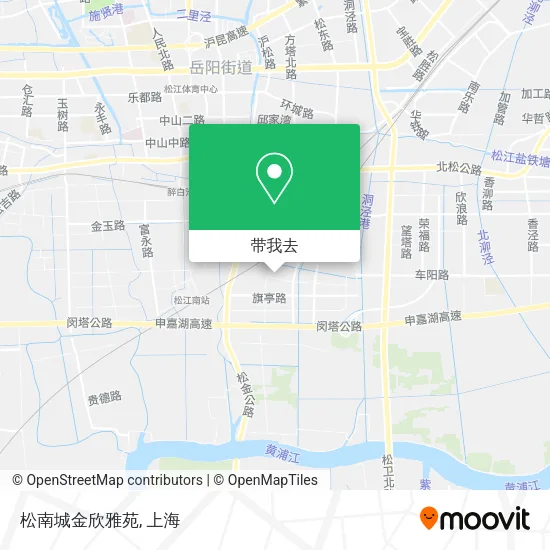 松南城金欣雅苑地图