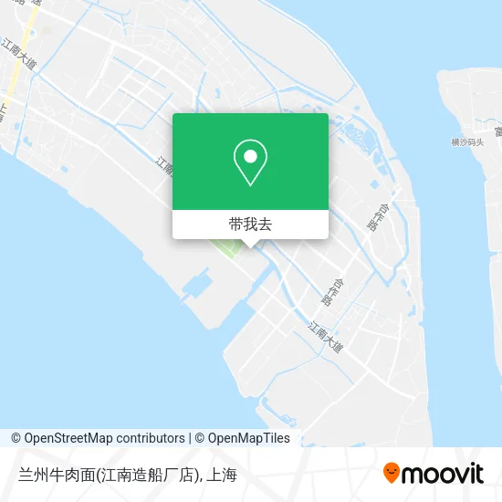 兰州牛肉面(江南造船厂店)地图