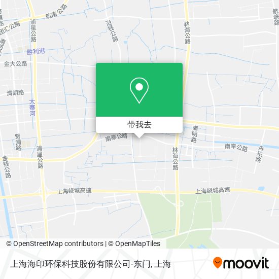 上海海印环保科技股份有限公司-东门地图