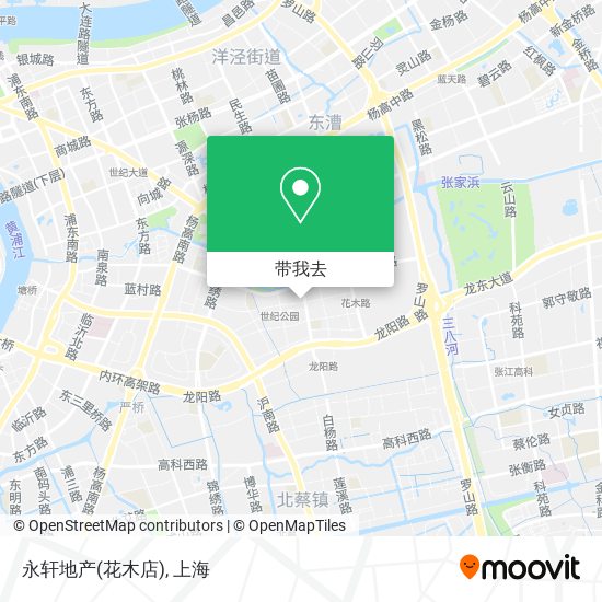 永轩地产(花木店)地图