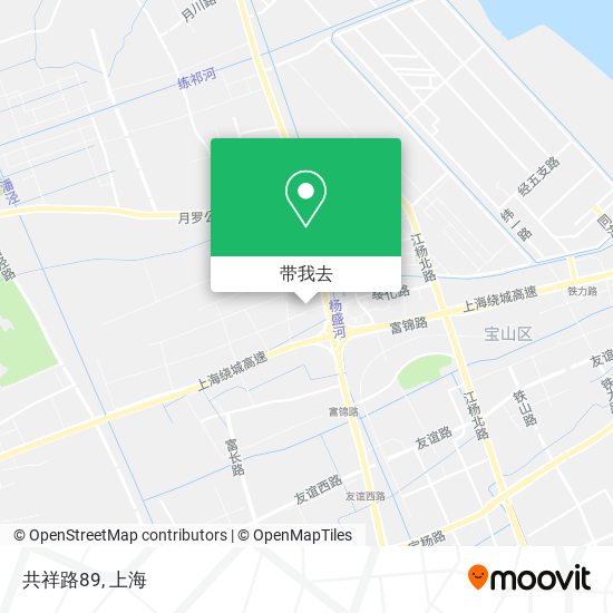 共祥路89地图