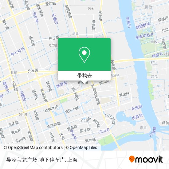 吴泾宝龙广场-地下停车库地图