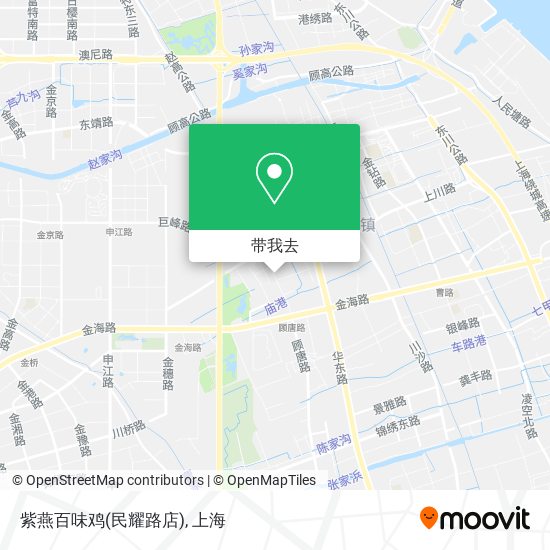 紫燕百味鸡(民耀路店)地图