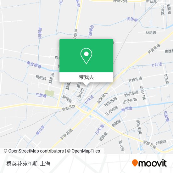 桥英花苑-1期地图