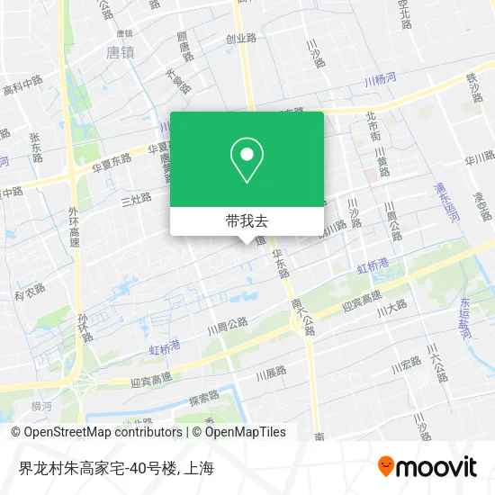 界龙村朱高家宅-40号楼地图