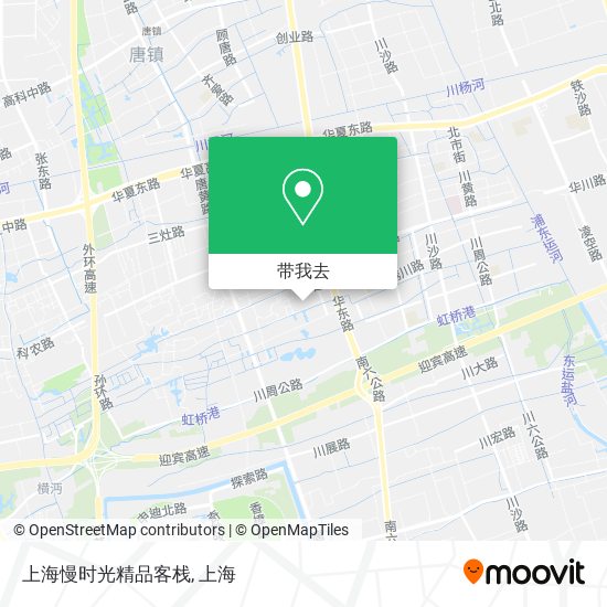 上海慢时光精品客栈地图