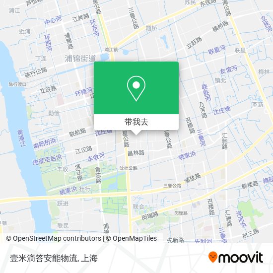 壹米滴答安能物流地图