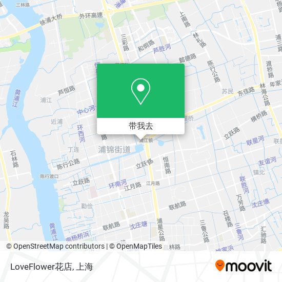 LoveFlower花店地图