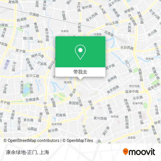 康余绿地-正门地图